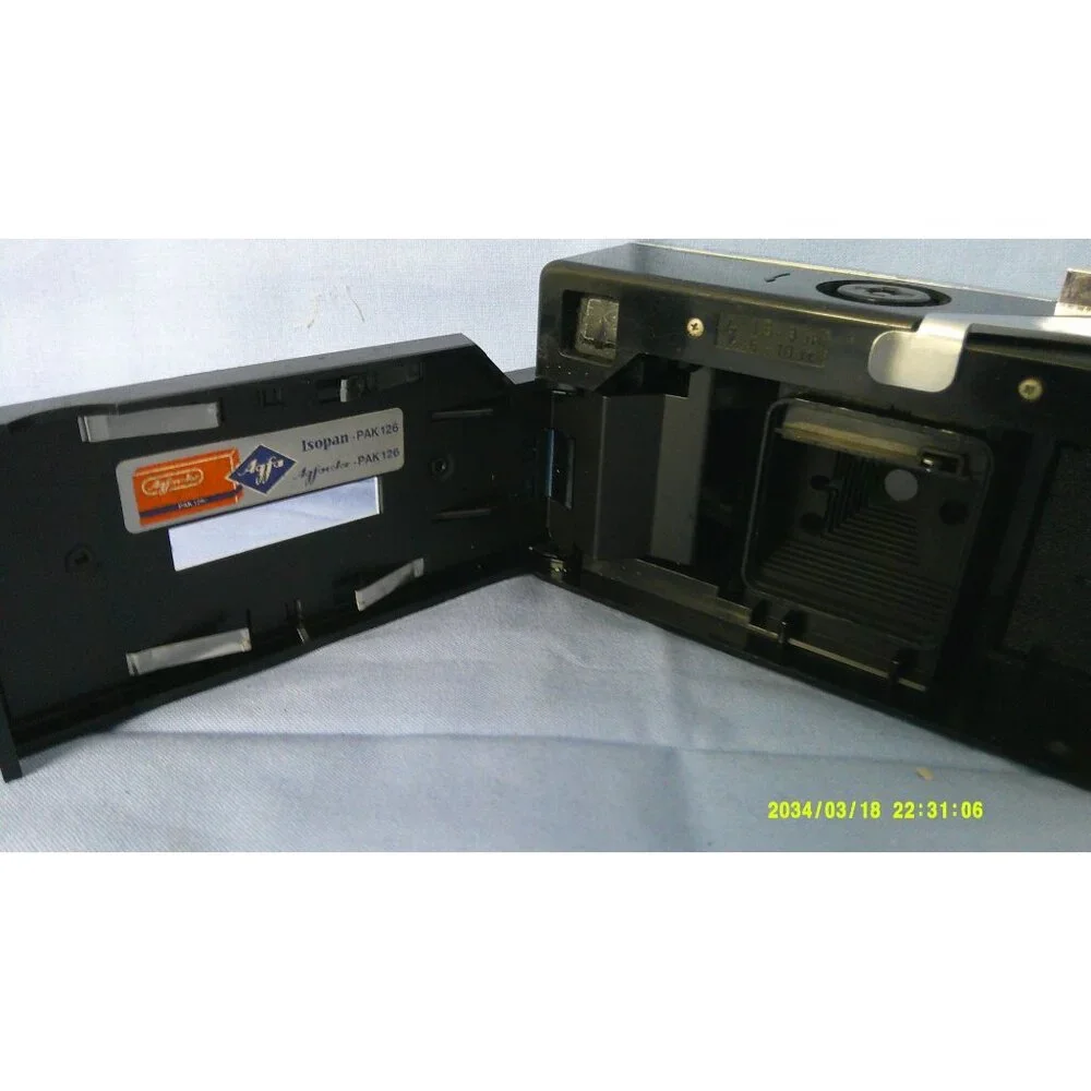 Agfa ISO-Pak CI Camera w/ Leather Case * Vintage * Germany * Photo